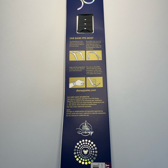 Disney’s 50th Anniversary Limited Edition Park Exclusive MagicBand - Picture 4 of 4